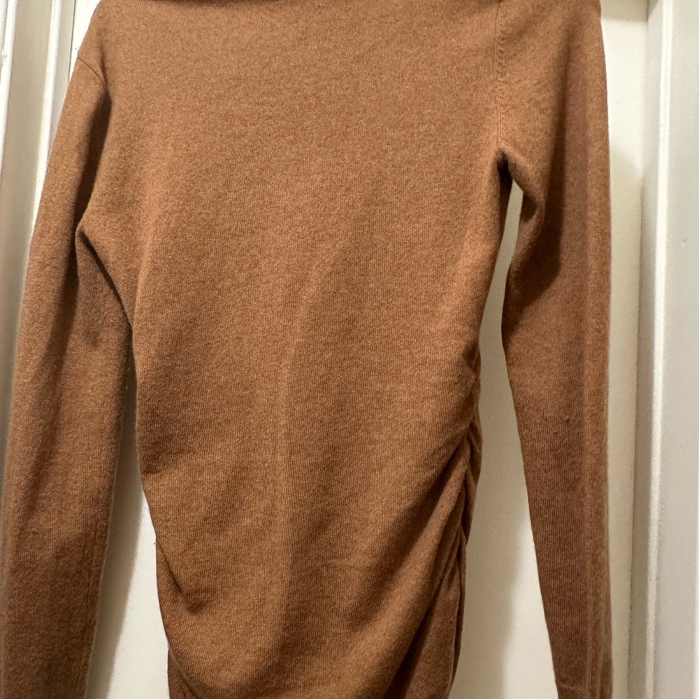Theory Brown Women's Turtleneck Sweater